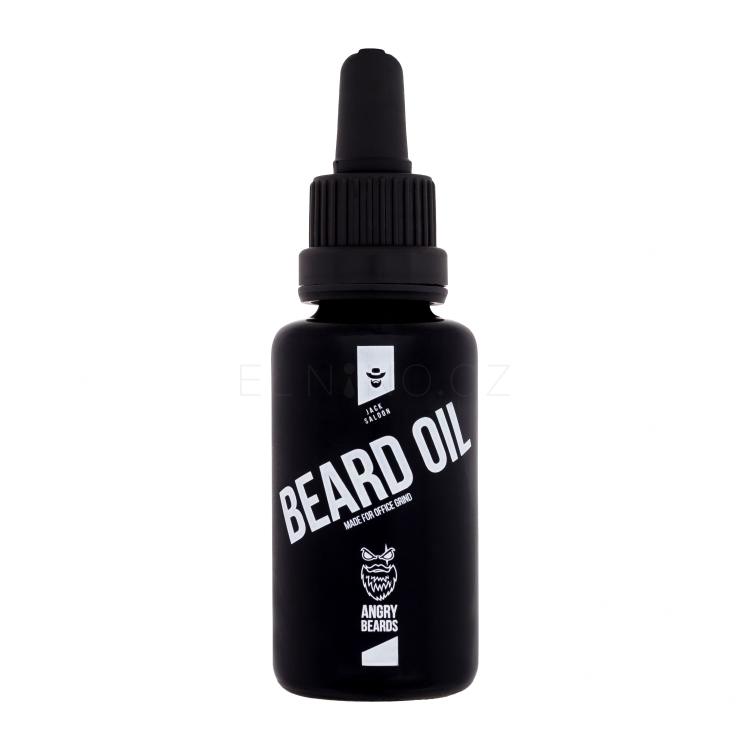 Angry Beards Beard Oil Jack Saloon Olej na vousy pro muže 30 ml