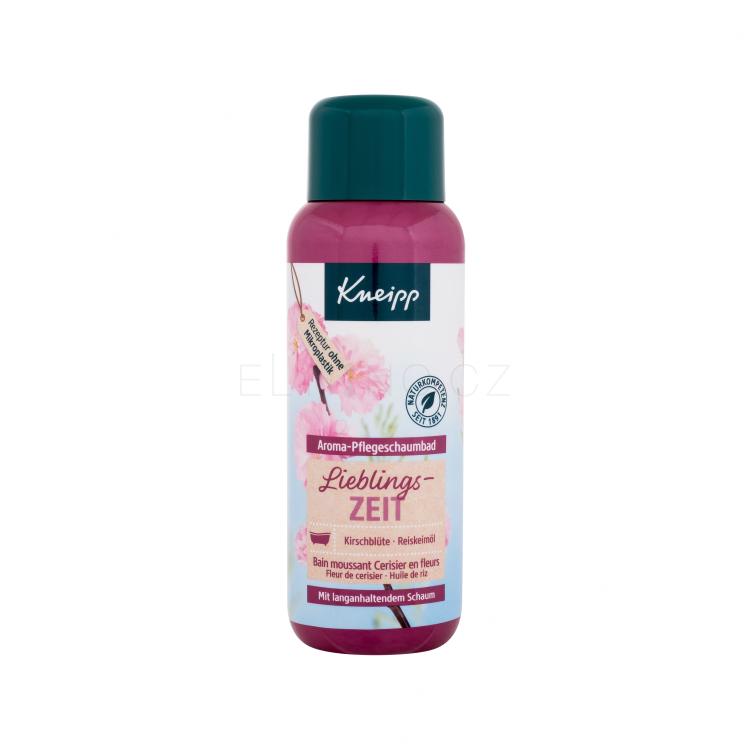 Kneipp Favourite Time Bath Foam Cherry Blossom Pěna do koupele pro ženy 400 ml