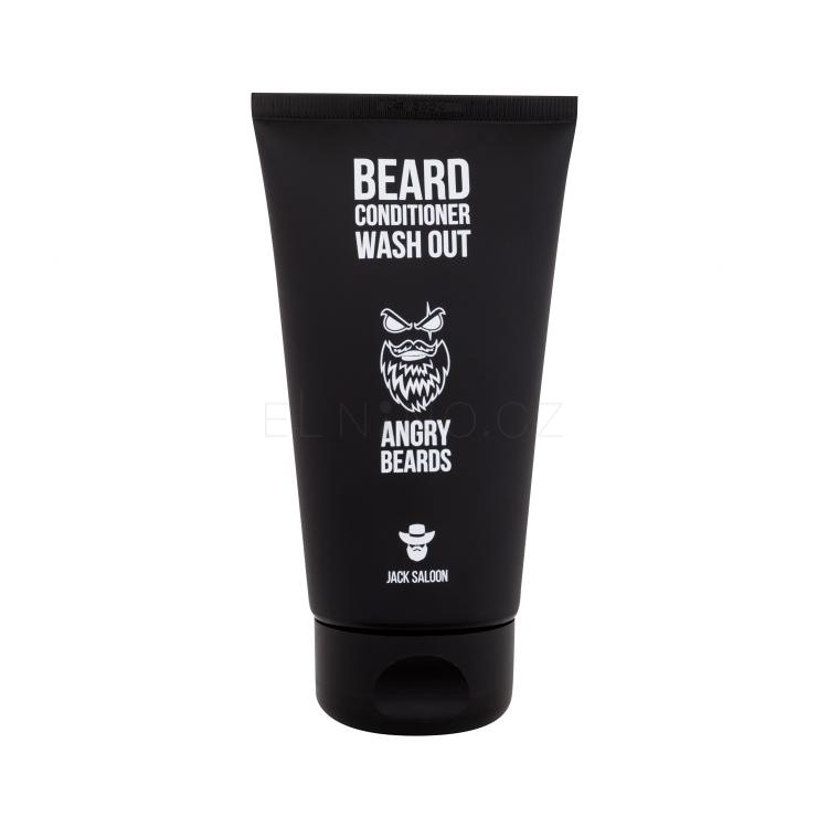 Angry Beards Beard Conditioner Wash Out Jack Saloon Šampon na vousy pro muže 150 ml