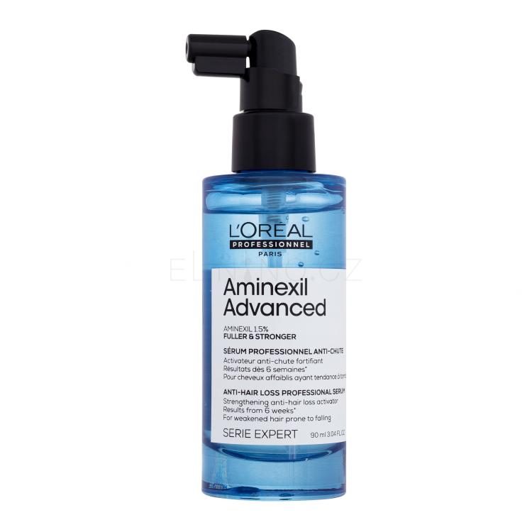 L'Oréal Professionnel Aminexil Advanced Anti-Hair Loss Professional Serum Přípravek proti padání vlasů pro ženy 90 ml