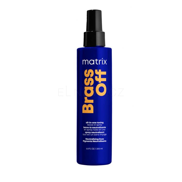 Matrix Brass Off All-In-One Toning Leave-In Spray Bezoplachová péče pro ženy 200 ml