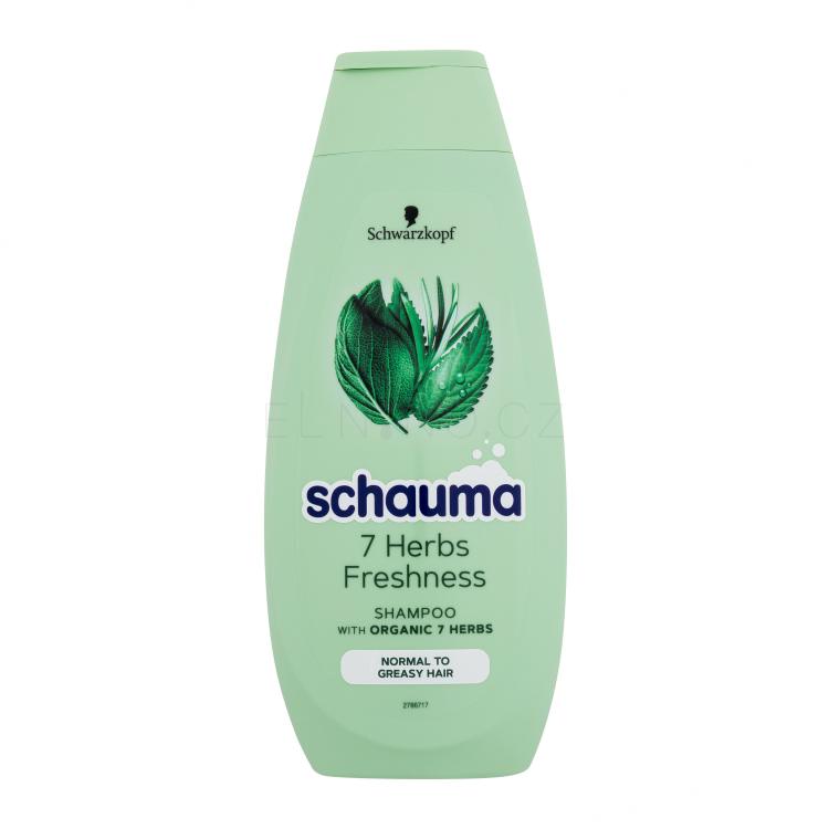 Schwarzkopf Schauma 7 Herbs Freshness Shampoo Šampon pro ženy 400 ml