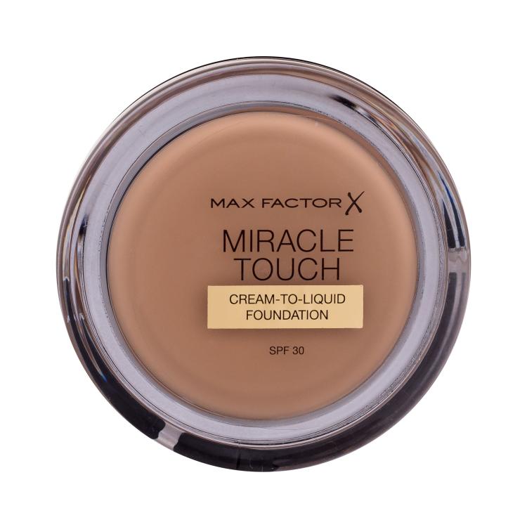Max Factor Miracle Touch Cream-To-Liquid SPF30 Make-up pro ženy 11,5 g Odstín 080 Bronze
