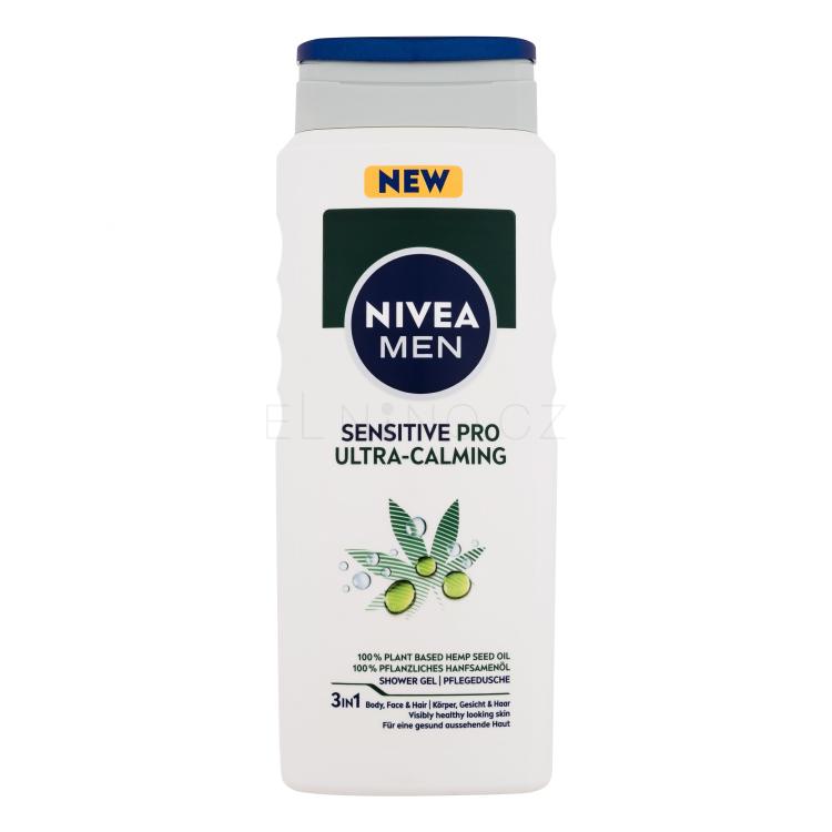 Nivea Men Sensitive Pro Ultra-Calming Shower Gel Sprchový gel pro muže 500 ml