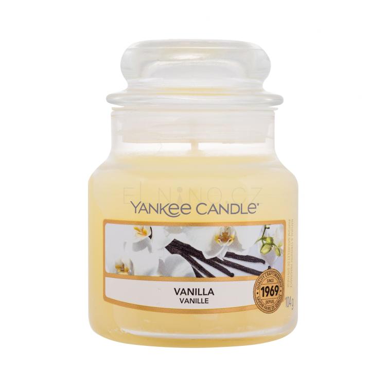 Yankee Candle Vanilla Vonná svíčka 104 g