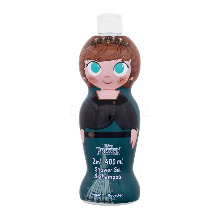 Disney Frozen Anna 2in1 Shower Gel &amp; Shampoo 3D Sprchový gel pro děti 400 ml