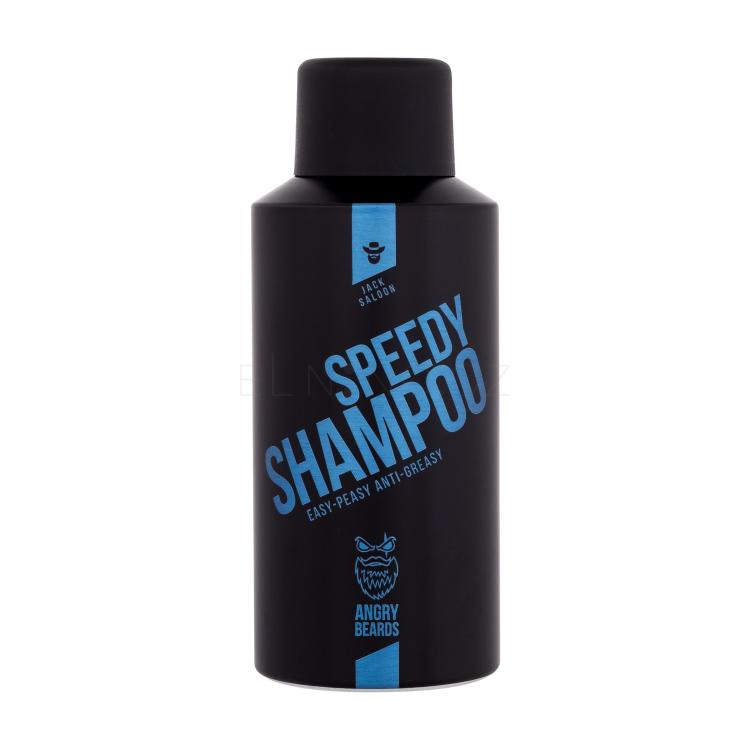 Angry Beards Speedy Shampoo Jack Saloon Suchý šampon pro muže 150 ml