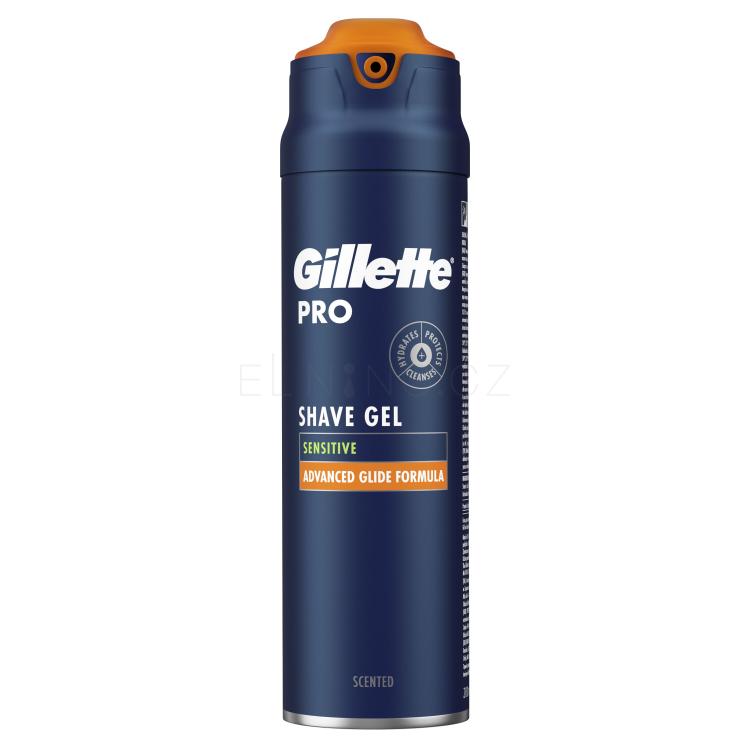 Gillette Pro Sensitive Shave Gel Gel na holení pro muže 200 ml