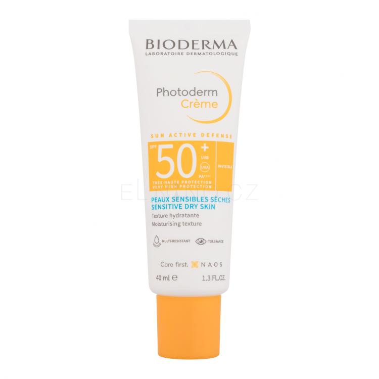 BIODERMA Photoderm Cream SPF50+ Opalovací přípravek na obličej 40 ml Odstín Invisible