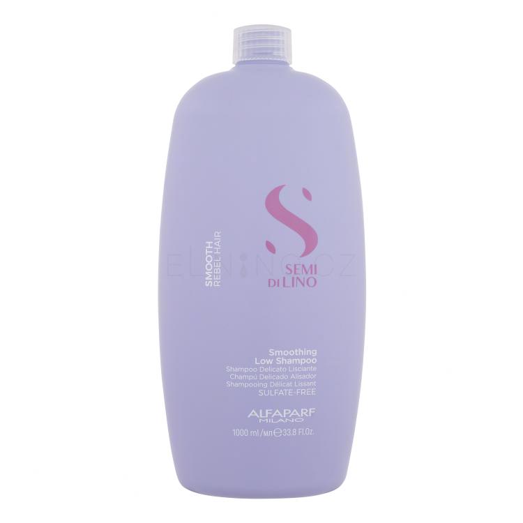 ALFAPARF MILANO Semi Di Lino Smooth Smoothing Low Shampoo Šampon pro ženy 1000 ml