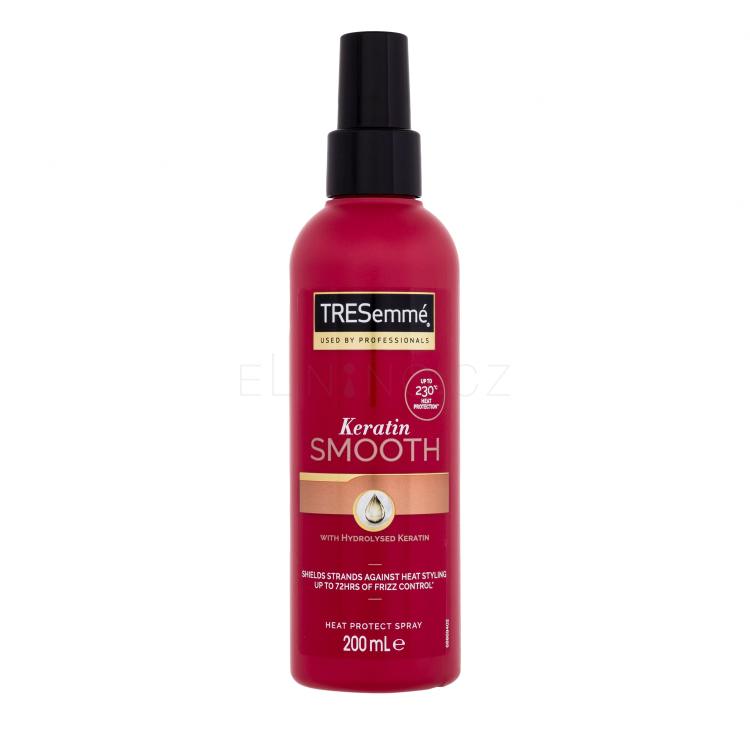 TRESemmé Keratin Smooth Heat Protect Spray Pro tepelný styling pro ženy 200 ml