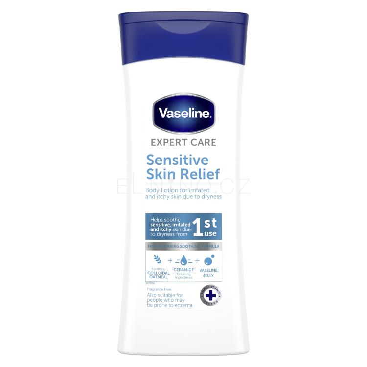 Vaseline Intensive Care Sensitive Skin Relief Tělové mléko 400 ml