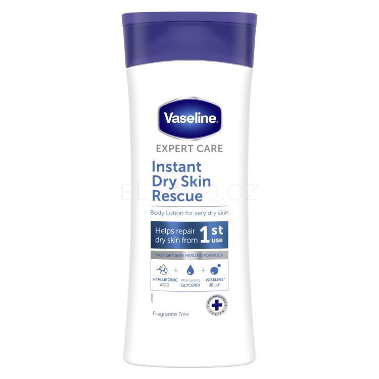 Vaseline Expert Care Instant Dry Skin Rescue Tělové mléko pro ženy 400 ml