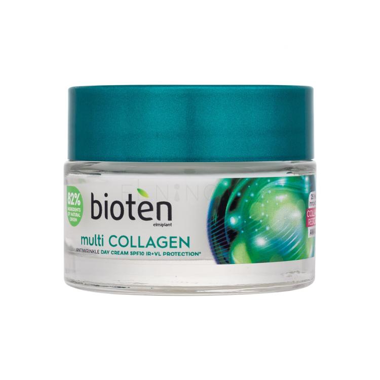 Bioten Multi-Collagen Antiwrinkle Day Cream SPF10 Denní pleťový krém pro ženy 50 ml poškozená krabička
