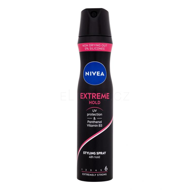 Nivea Extreme Hold Styling Spray Lak na vlasy pro ženy 250 ml