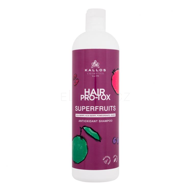 Kallos Cosmetics Hair Pro-Tox Superfruits Antioxidant Shampoo Šampon pro ženy 500 ml