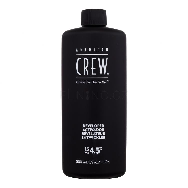 American Crew Precision Blend Developer 15 Vol. 4,5% Barva na vlasy pro muže 500 ml