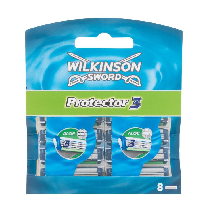 Wilkinson Sword Protector 3 Náhradní břit pro muže Set poškozená krabička
