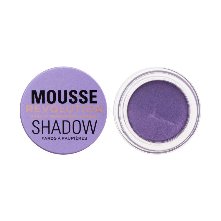 Makeup Revolution London Mousse Shadow Oční stín pro ženy 4 g Odstín Lilac