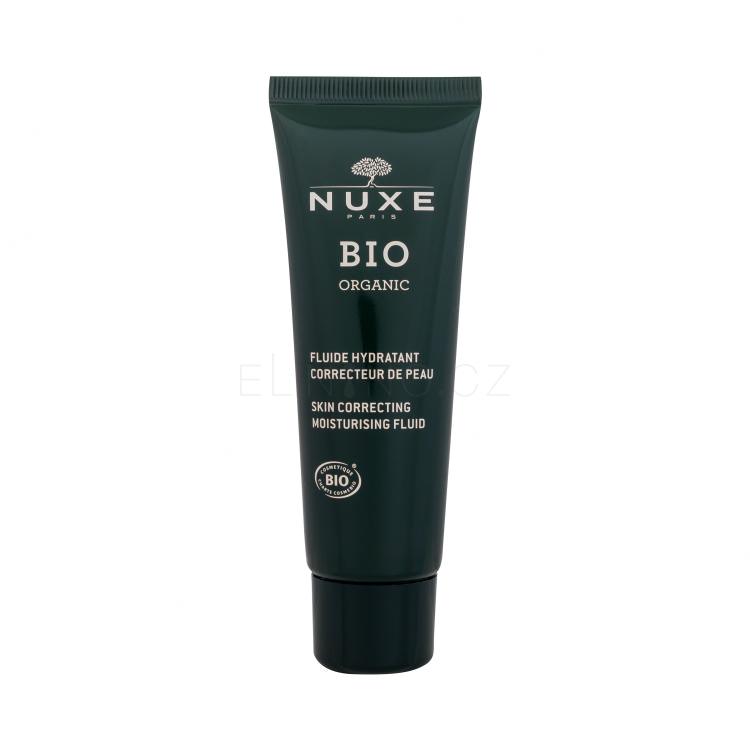 NUXE Bio Organic Skin Correcting Moisturising Fluid Pleťový gel pro ženy 50 ml tester