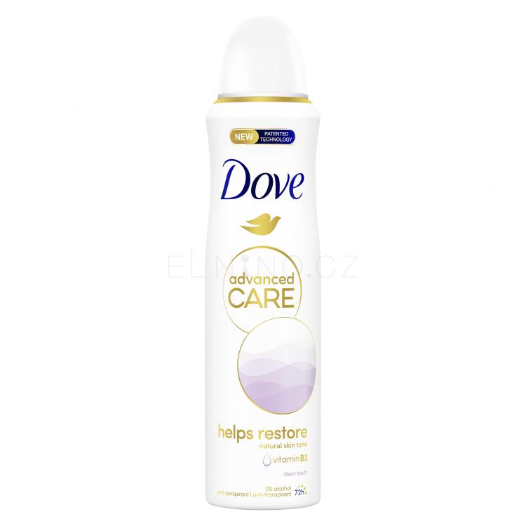 Dove Advanced Care Helps Restore 72h Antiperspirant pro ženy 150 ml