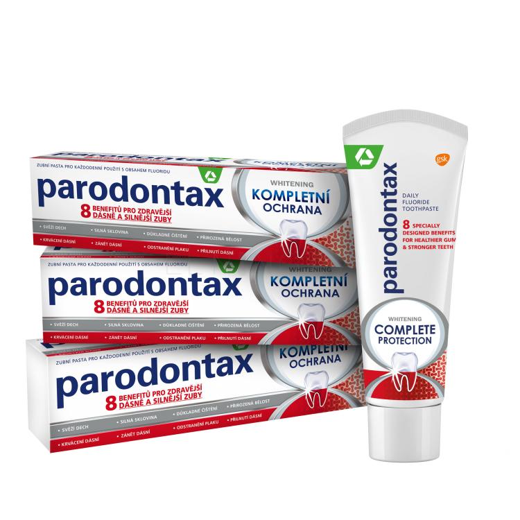 Parodontax Complete Protection Whitening Trio Zubní pasta Set