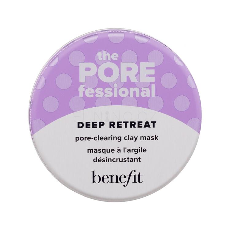 Benefit The POREfessional Deep Retreat Pore-Clearing Clay Mask Pleťová maska pro ženy 75 ml