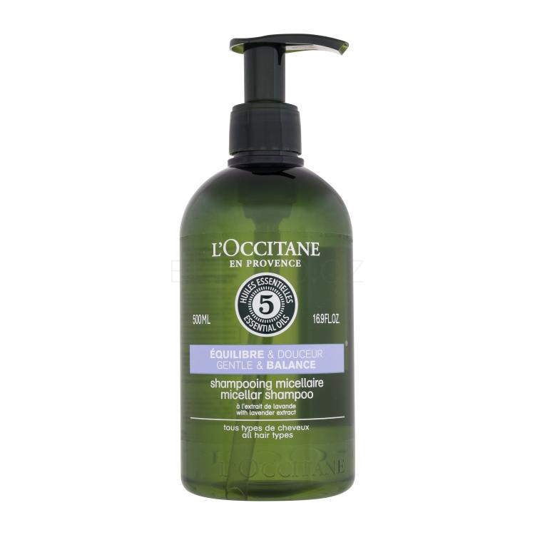 L&#039;Occitane Aromachology Gentle &amp; Balance Micellar Shampoo Šampon pro ženy 500 ml