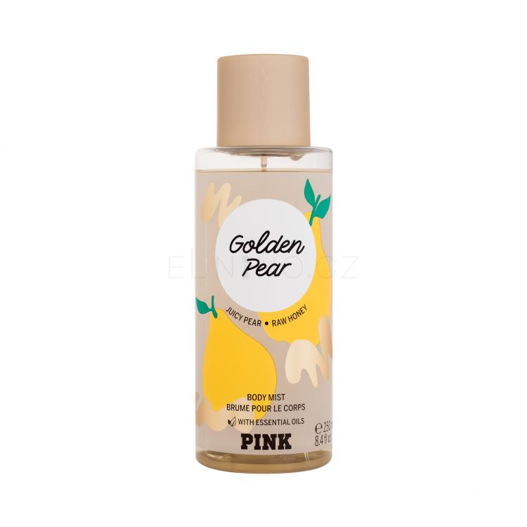 Victoria´s Secret Pink Golden Pear Tělový sprej pro ženy 250 ml
