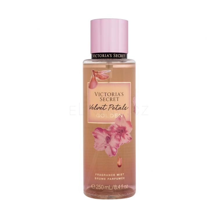 Victoria´s Secret Velvet Petals Golden Tělový sprej pro ženy 250 ml