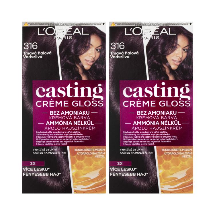 Set Barva na vlasy L&#039;Oréal Paris Casting Creme Gloss