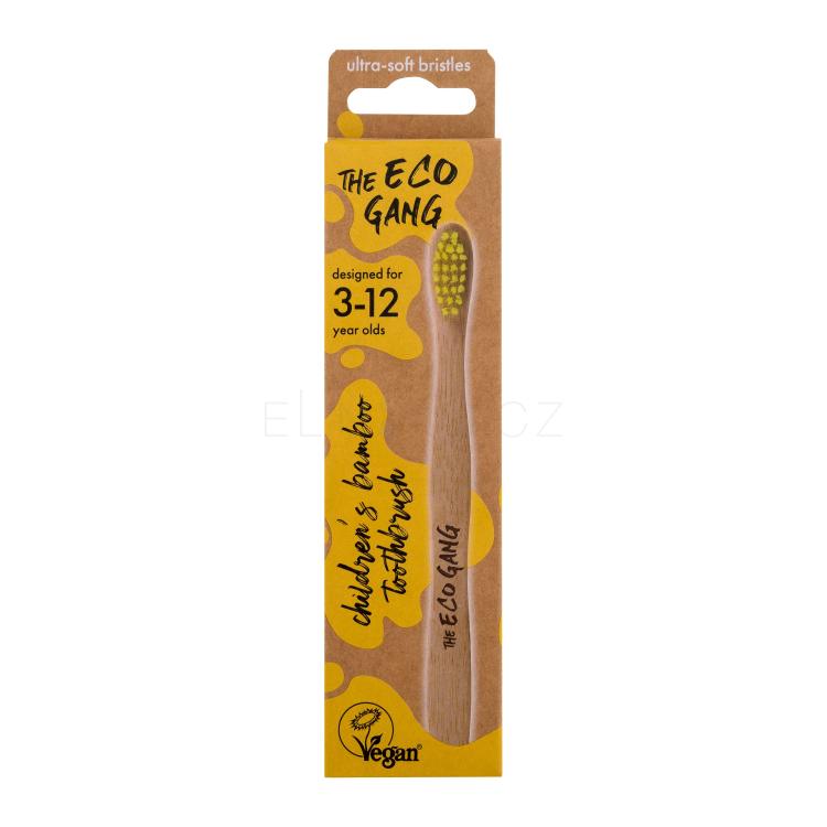 Xpel The Eco Gang Toothbrush Yellow Klasický zubní kartáček pro děti 1 ks
