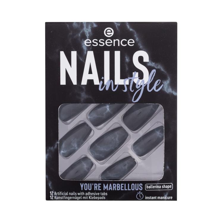 Essence Nails In Style Umělé nehty pro ženy Odstín 17 You&#039;re Marbellous Set