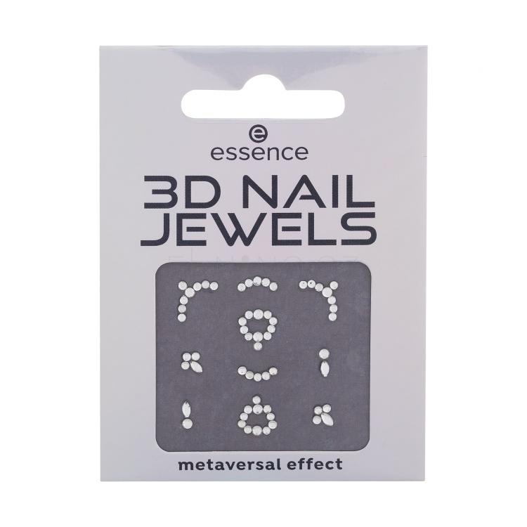Essence 3D Nail Jewels 02 Mirror Universe Manikúra pro ženy 1 balení