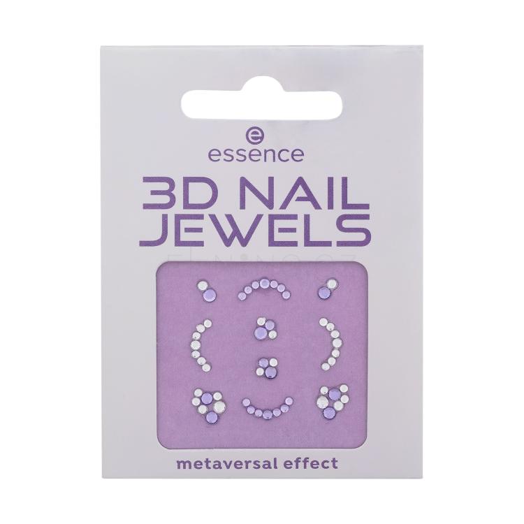 Essence 3D Nail Jewels 01 Future Reality Manikúra pro ženy 1 balení