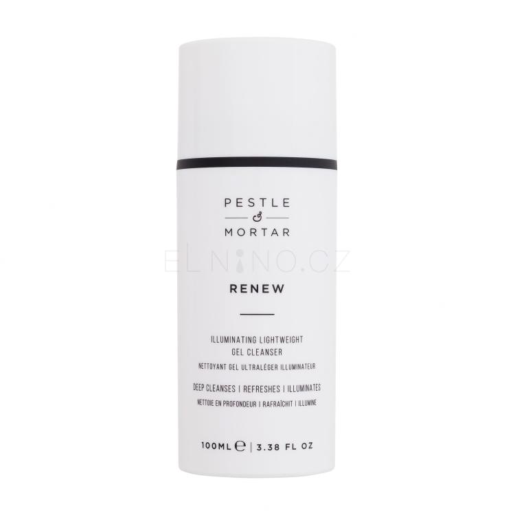 Pestle &amp; Mortar Renew Illuminating Lightweight Gel Cleanser Čisticí gel pro ženy 100 ml