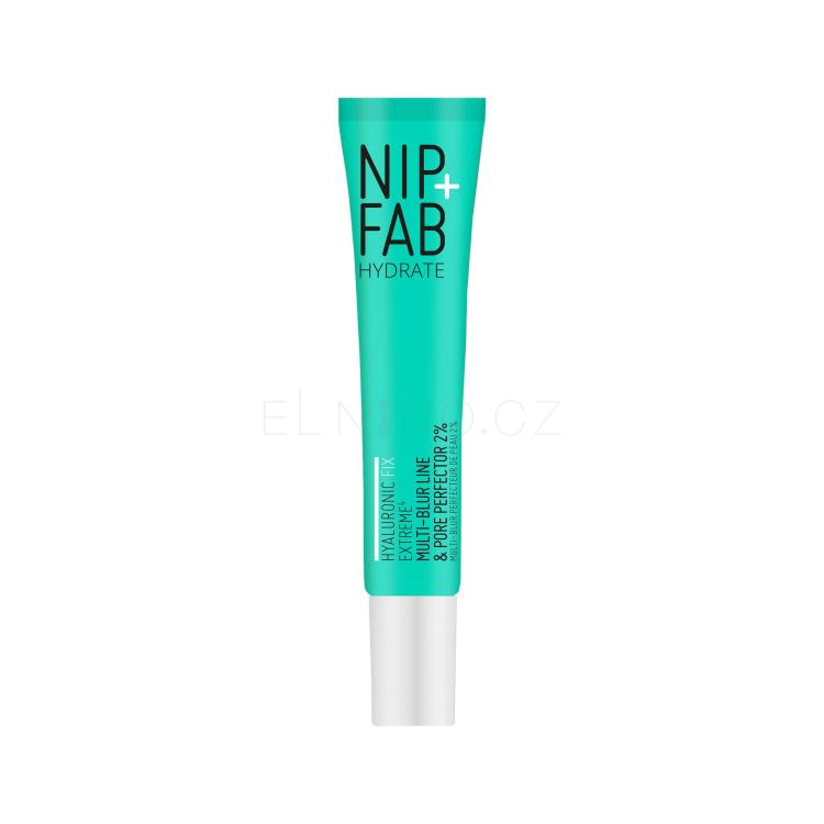 NIP+FAB Hydrate Hyaluronic Fix Extreme⁴ Multi-Blur Line &amp; Pore Perfector Denní pleťový krém pro ženy 15 ml