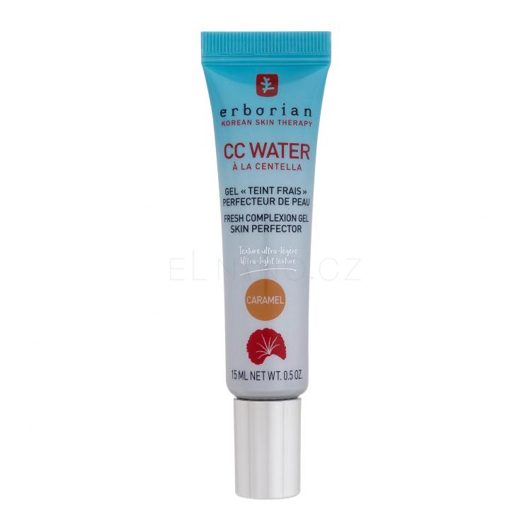 Erborian CC Water Fresh Complexion Gel Skin Perfector CC krém pro ženy 15 ml Odstín Caramel