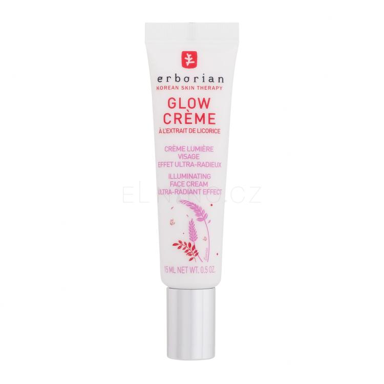 Erborian Glow Crème Illuminating Face Cream Denní pleťový krém pro ženy 15 ml