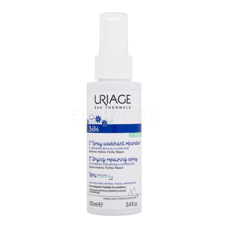 Uriage Bébé 1st Drying Repairing Spray Tělová voda pro děti 100 ml