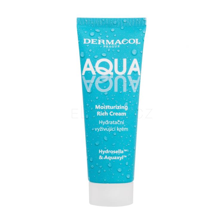 Dermacol Aqua Moisturizing Rich Cream Denní pleťový krém pro ženy 50 ml