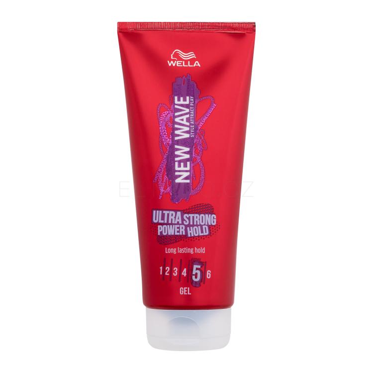 Wella New Wave Ultra Strong Power Hold Gel na vlasy 200 ml