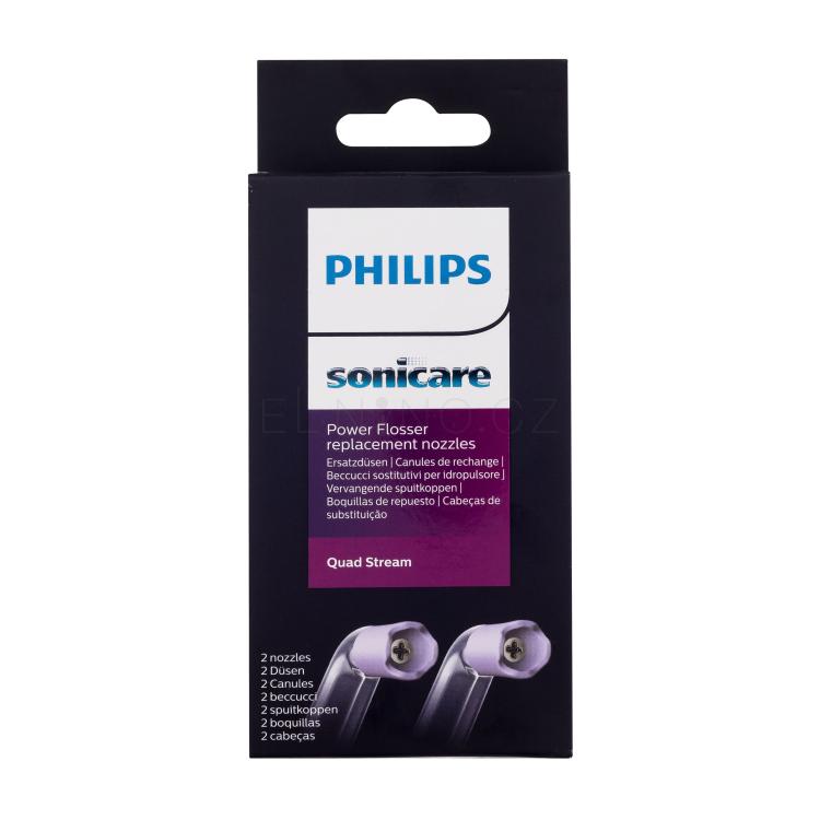 Philips Sonicare Power Flosser Replacement Nozzles Quad Stream HX3062/00 Ústní sprcha Set