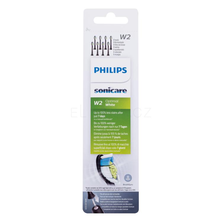 Philips Sonicare Optimal White W2 HX6068/13 Black Náhradní hlavice Set