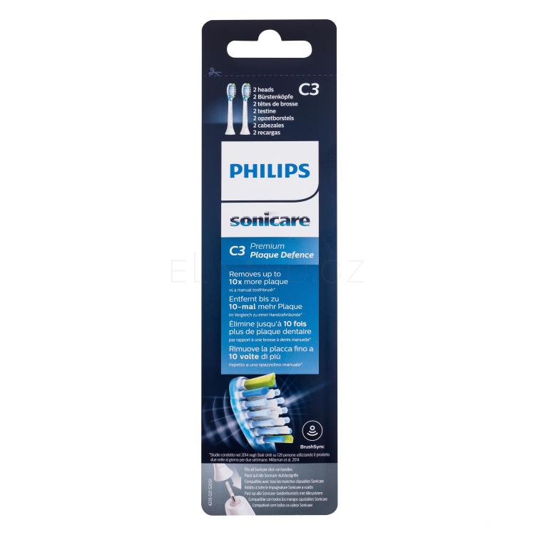 Philips Sonicare C3 Premium Plaque Defence HX9042/17 White Náhradní hlavice Set