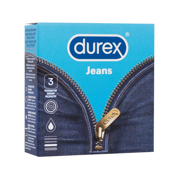 Durex Jeans Kondomy pro muže Set