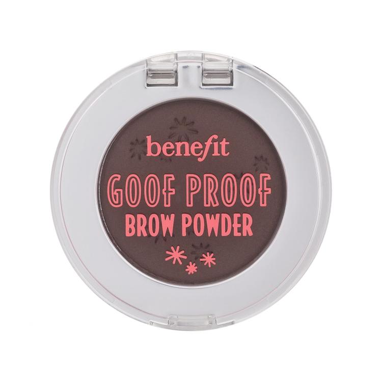 Benefit Goof Proof Brow Powder Pudr na obočí pro ženy 1,9 g Odstín 4 Warm Deep Brown
