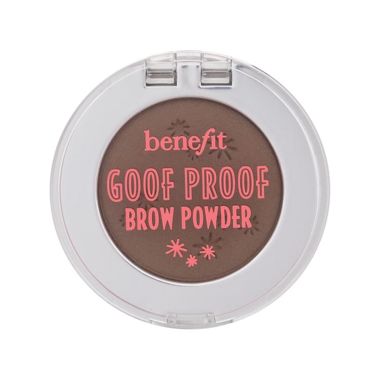 Benefit Goof Proof Brow Powder Pudr na obočí pro ženy 1,9 g Odstín 2 Warm Golden Blonde