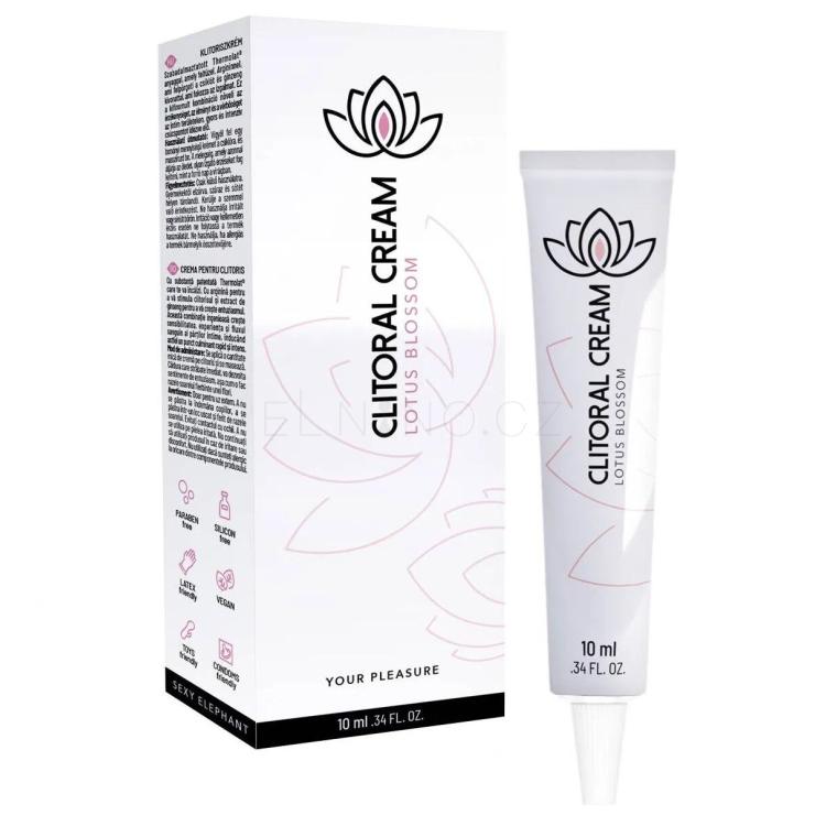 Sexy Elephant Clitoral Cream Lotus Blossom Erotická kosmetika pro ženy 10 ml