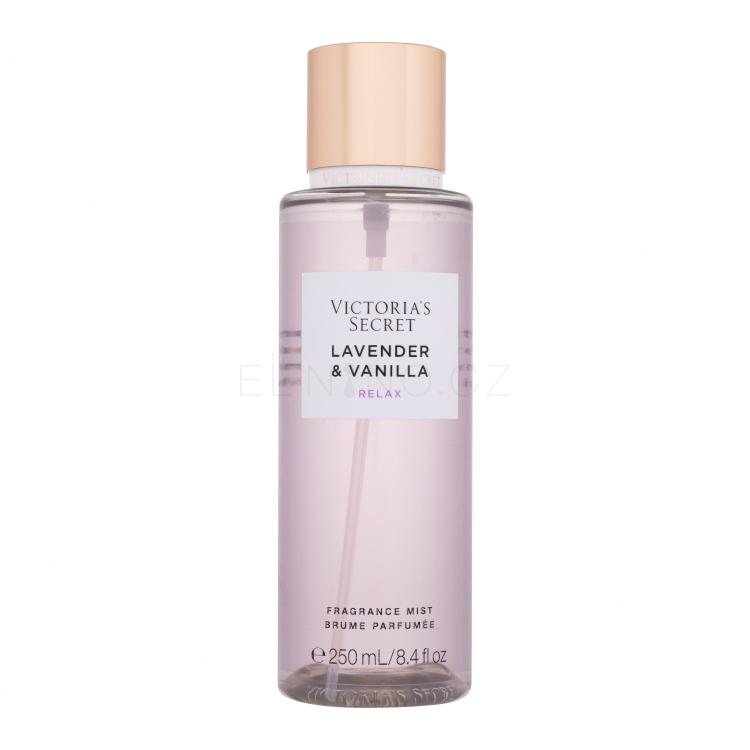 Victoria´s Secret Levender &amp; Vanilla Relax Tělový sprej pro ženy 250 ml